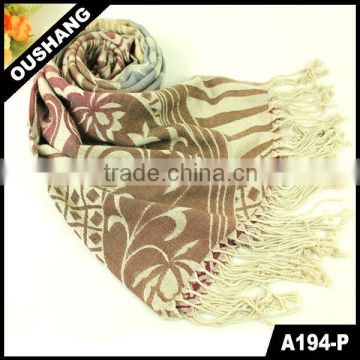 A194-P New Design Scarves Jacquard Style Factory Direct