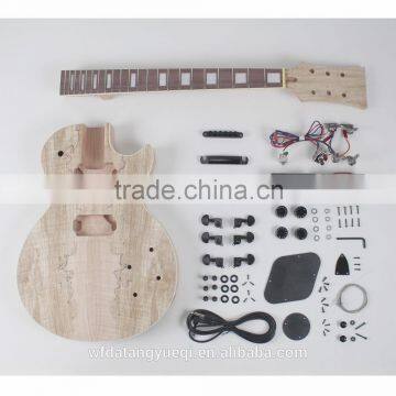 High Quality Customer Diy Unfinished Electric Guitar Kit