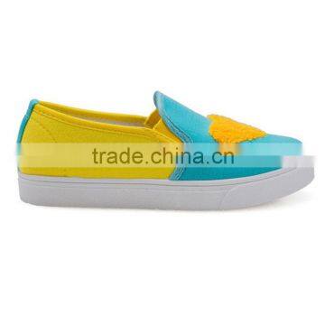 2015 New Round Sweet Love Heart Singles Shoes Low Heels Slip-on Lazy Flat Shoes Leisure Shoes Women Sneakers Canvas Shoes photo-4