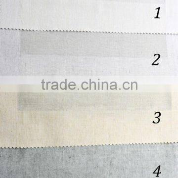 Unique customized stripe curtains hotel tulle sheer drapery fabric in 2016