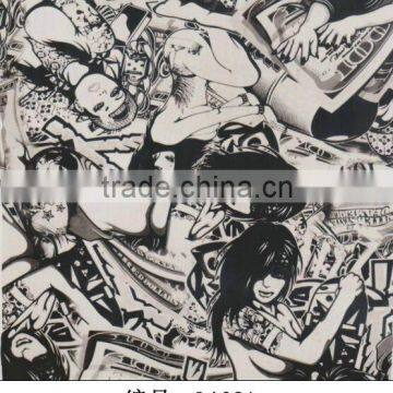 Water transfer film Hydro Graphic printed Film PVA hydrograhpic pattern