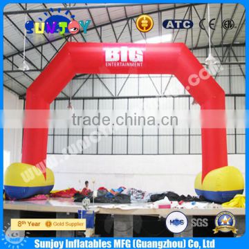 Durable waterproof outdoor event Inflatable entrance advertising arch