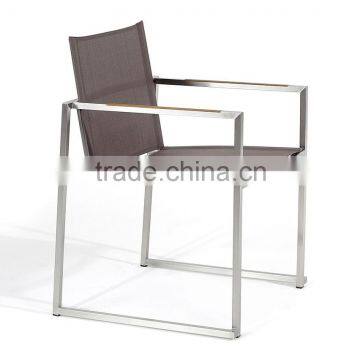 outdoor garden furniture stainless steel dining chair