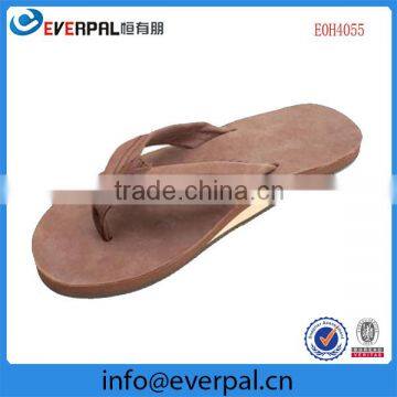 high quality leather flip flops