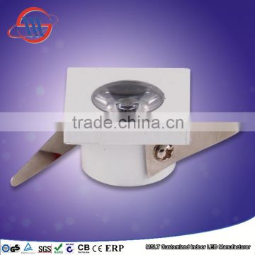 Haining Mingshuai lighting LED DOWNLIGHT 1.5W COB Square spot downlight RA>80 pf>0.5