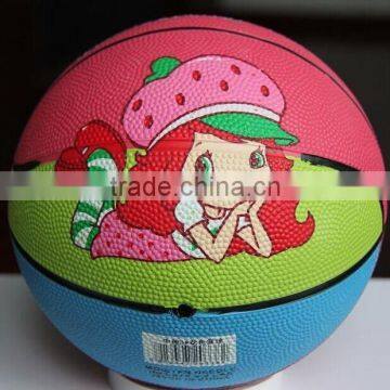 Promotion Small Rubber Basketball Ball photo-3