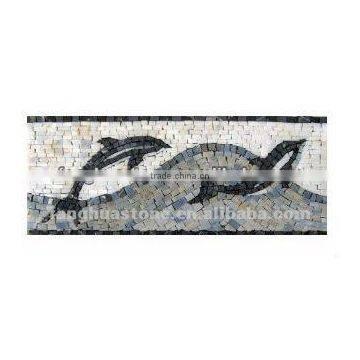 Manufacture dolphin mosaic pattern