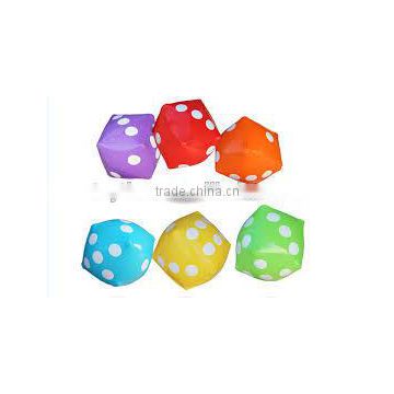 Inflatable dice, PVC inflatable dice, good educational toys inflatable dice/PVC inflatable dice for games