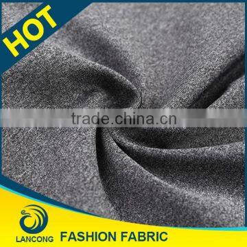 Shaoxing supplier Low price Spandex cationic weft brush knitting fabric