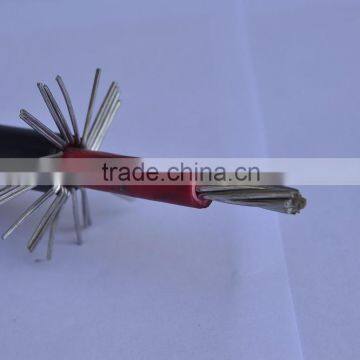 Copper Aluminum Alloy Conductor Xlpe/pe/pvc Insulated Concentric Cable 2*8awg photo-3