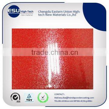 Red Light Smooth Gloss Reflective Powder Coating With Free Sample photo-4