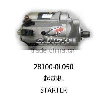 latest factory direct sales starter 28100-0L050 of toyota hilux vigo 3.0 diesel