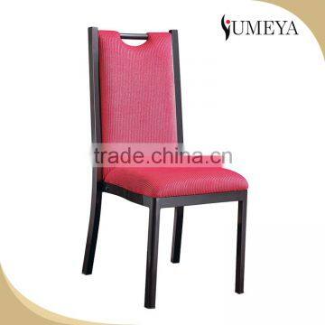 Hot sale Imitation wood stackable high back wooden dining chair