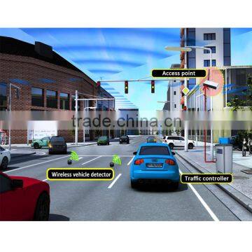 Smart vehicle detection sensor embedded on road surface for vehicle counting and traffic monitoring