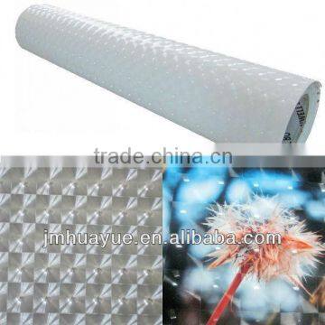 High glossy 3D cold laminating film