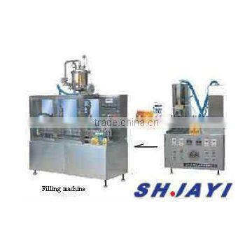 Gable Top Carton Filling Machine for butter 021