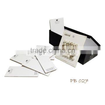 portable stone merchandising display box/mosaic tiles display box PB027