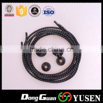 2016 Colorful Reflective no Tie Elastic Shoe Laces With Stoppers and Imported Rubber photo-1