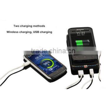 8000mah qi power bank portable charger for apple samsung android phone charger