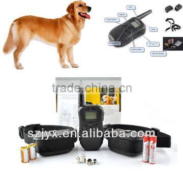 Remote Control 100 Level LCD Dogs Anti Bark Training Collar