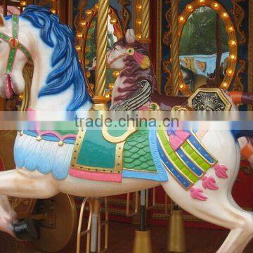 Children Games! Amusement Park Rides 24seats Kids Ride Luxury Carousel photo-6
