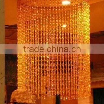 BC04 hanging crystal acrylic Beaded Curtains for wedding and party decoration