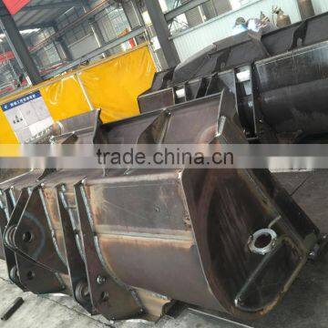 Customized WA600-3 Wheel Loader Standard/Rock/Bigger/Strengthened Bucket, 6.1M3 Wearable Bucket for Sale photo-5