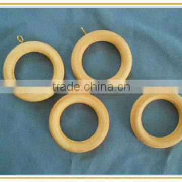 35mm Middle East Wood Teak Rod Rings