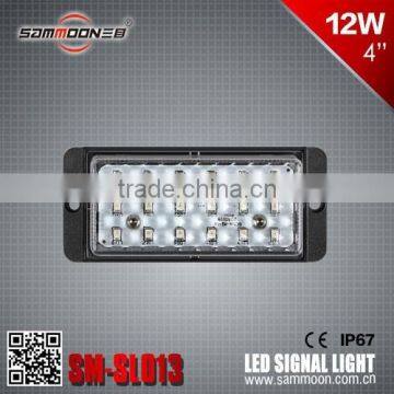 4 Inch 12W LED Signal Light Work Light With Cree Chip Fog Light photo-4