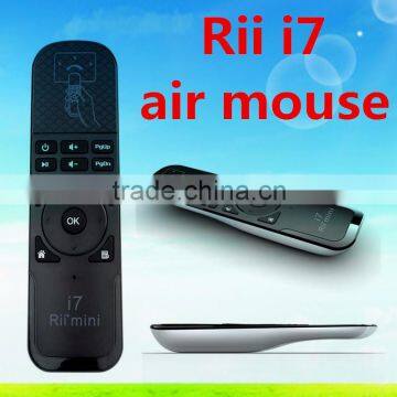 2016 New RII MINI I7 2.4G Wireless air mouse for android tv box