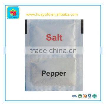 hot sale salt and pepper packet