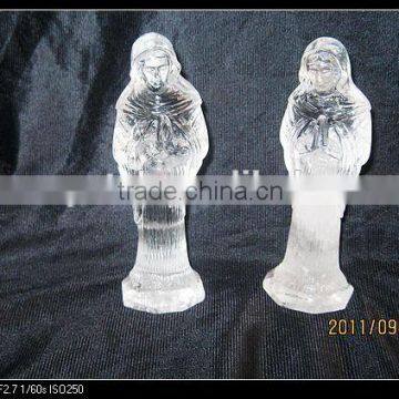 Wholesale Nature Pure the Blessed Virgin Mary Crystal