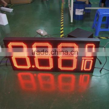 2015 Amazing 24inch 8.88 9/10 LED gas price sign,waterproof,for gas station