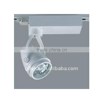 white metal halide track spot light fixtures