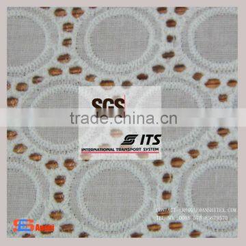 cotton voile embroidery fabric