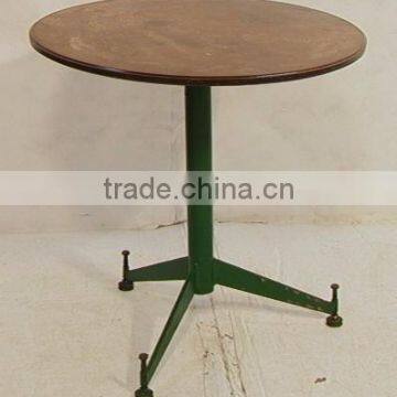 Industrial Cafe Table , vintage industrial Restaurents table