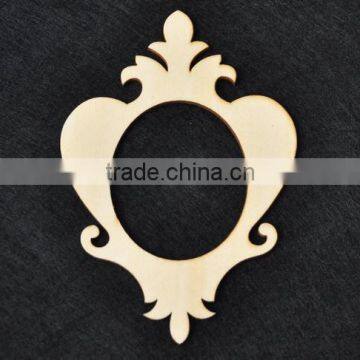 wood veneer frame for decoration