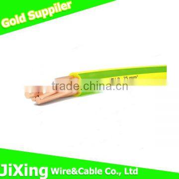 multi-stranded single core PVC insulated bvr cable