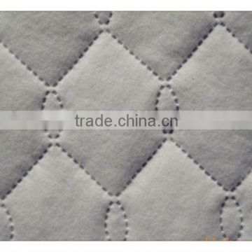 quilted velboa fabric