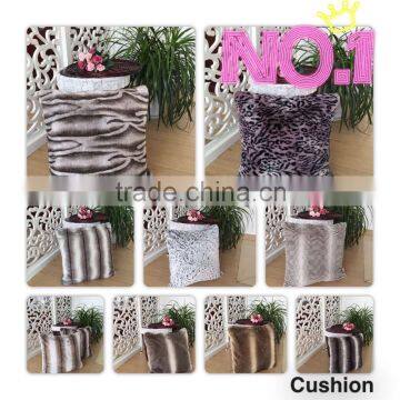 cushion/sofa cushion /faux fur cushion
