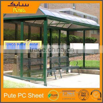 optical grade polycarbonate guangdong municipal engineering clear plastic wall protection