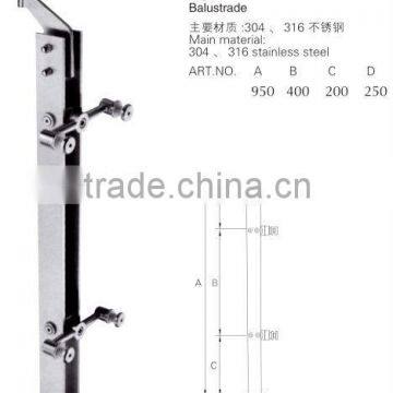 stainless steel column for balcony railing/stainless steel column for balcony railings/steel column for balcony railing