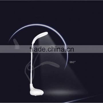 Rechargeable Golf-shape Touch-Sensitive Control Flexible Eye Care Reading Led Desk Lamp photo-2