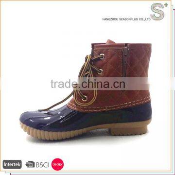 Special Hot Selling fashionable duck rain boots wholesales