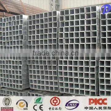 rectangular/square steel pipe/hollow section galvanized/black annealing steel square tube