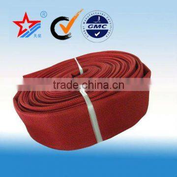 fire projection system, fire hose with coupling