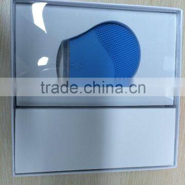 BPSK1068-waterproof Silicone Facial Clean Brush, Mini Deep Cleansing Facial Machine photo-3