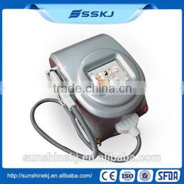 CE approved colorful Portable IPL Esthetic Equipment /7 filters