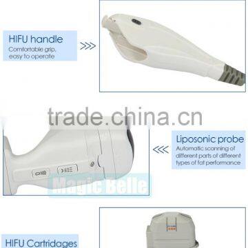 1.0-10mm Portable Liposonix Machine!!! 3 Heads HIFU Anti-aging Machine/Liposonix Slimming Machine For Home Use 0.1-2J photo-5