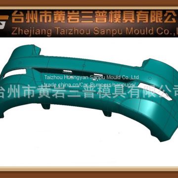 Plastic injection mold for automotive bumper mold,five drops hot runner,competitive price & high quality,long life